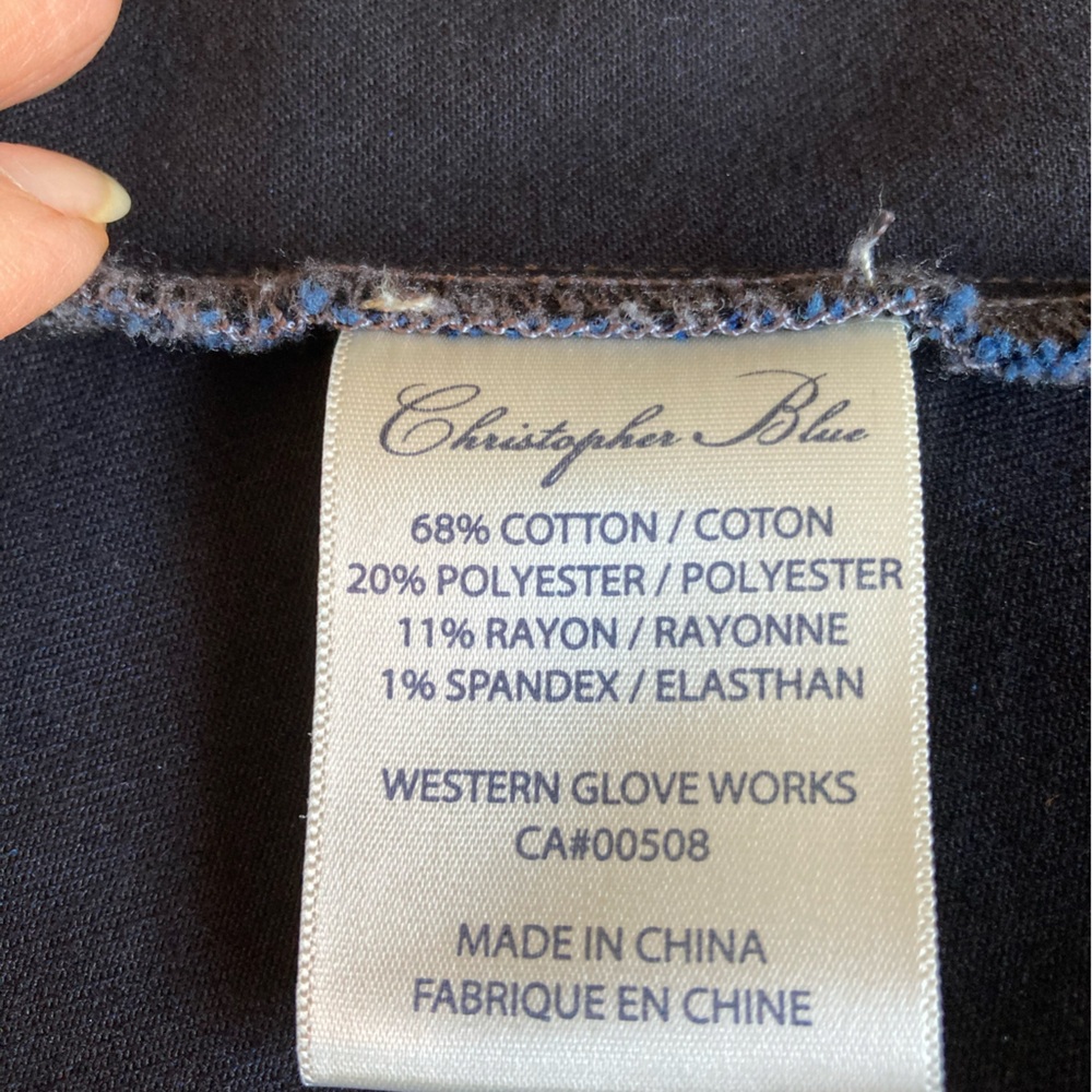 Christopher Blue Denim Jacket - Picture 9 of 10